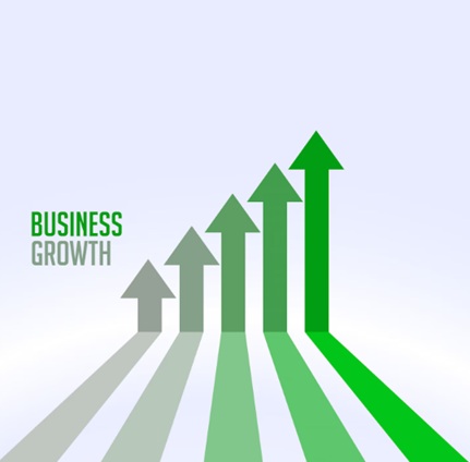 showing business growth