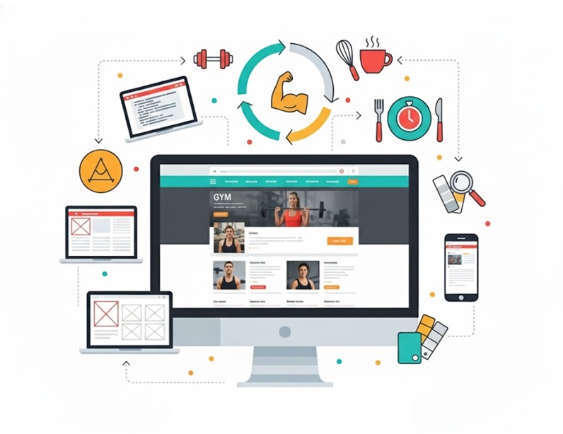 Gym Website Redesign agency