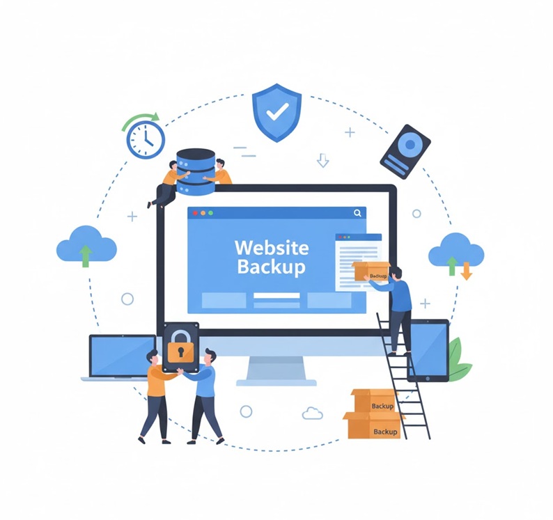 Regular Website Backup