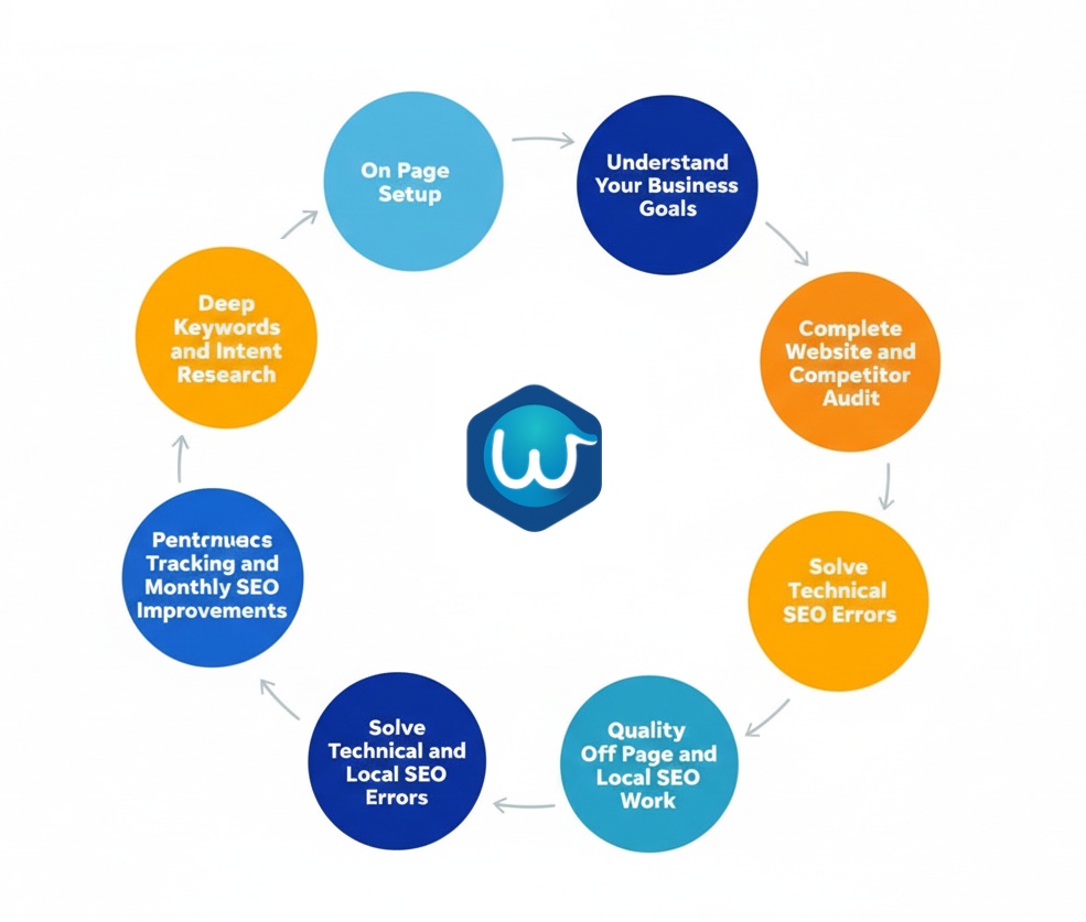 how our Ahmedabad SEO company works