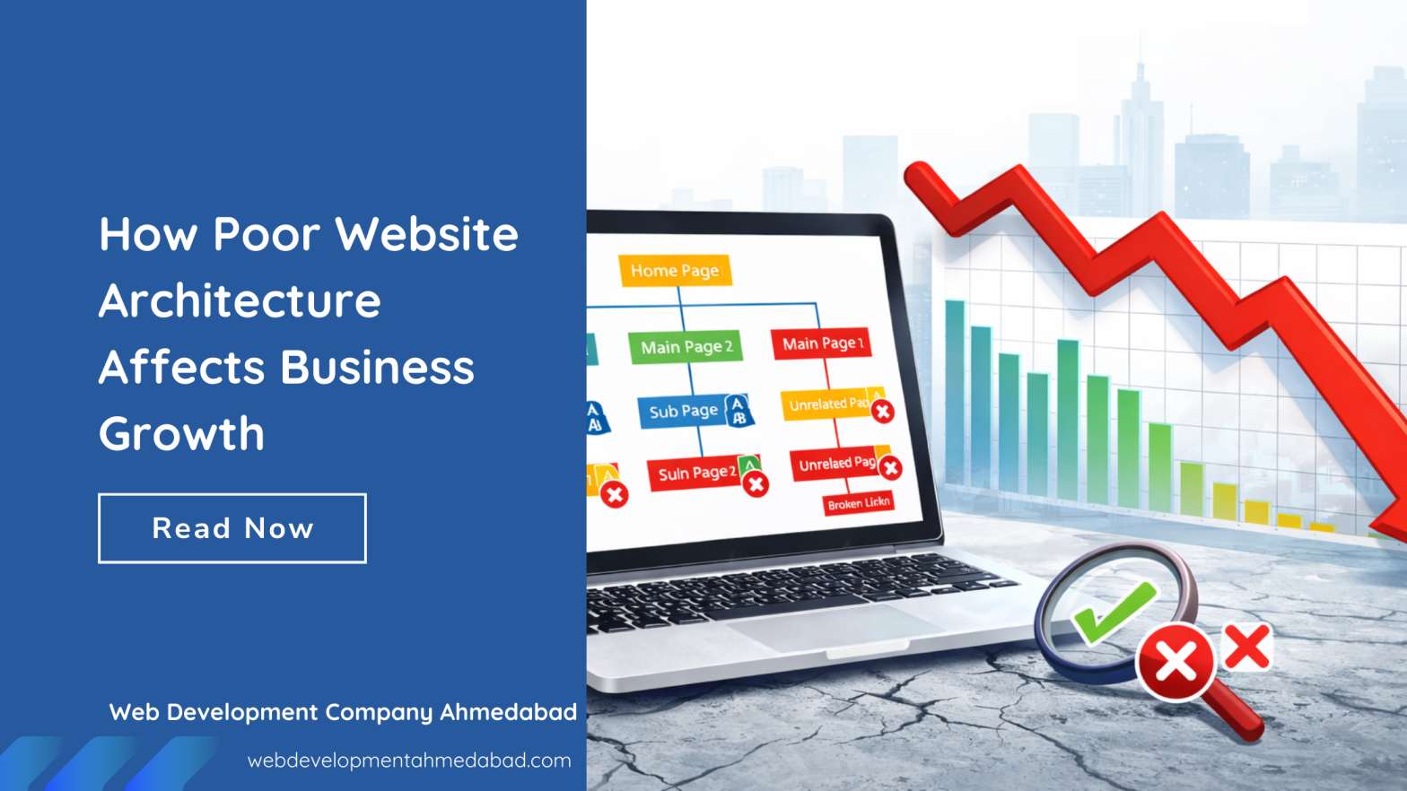 how poor website architecture affects your business growth