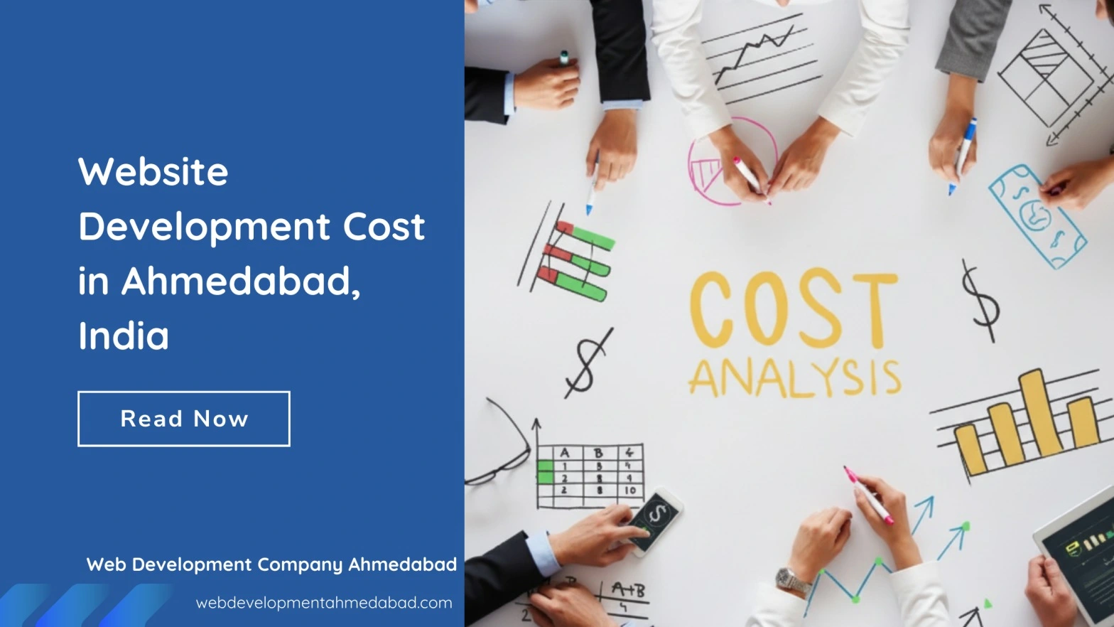 Average Website Development Cost in Ahmedabad, India