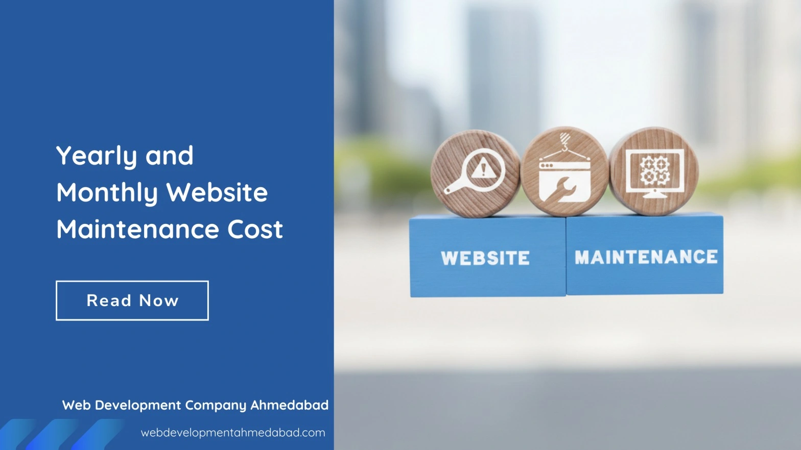 Yearly and monthly website maintenance cost explained by experts of Web Development Company Ahmedabad