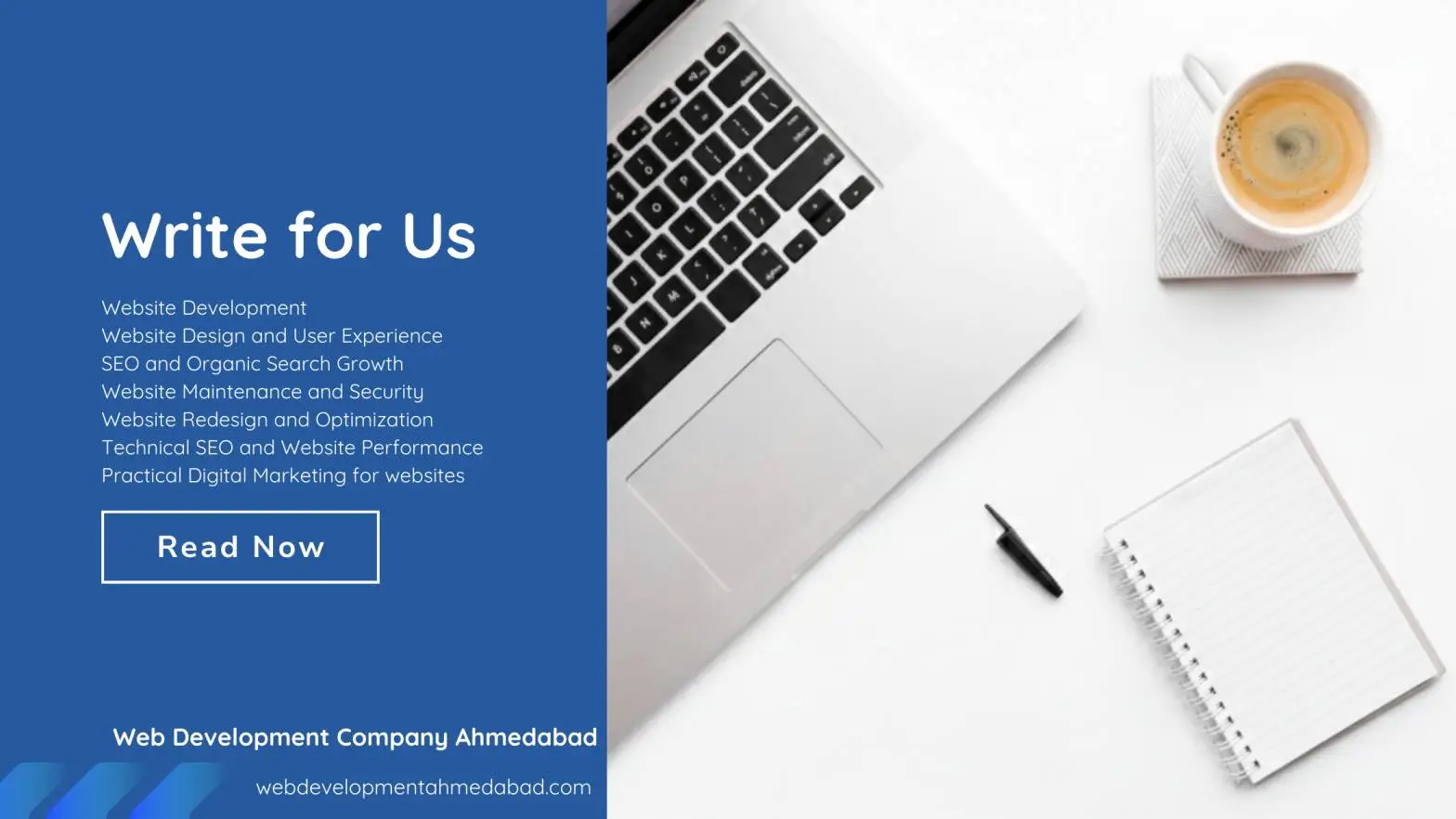Write for Web Development Company Ahmedabad