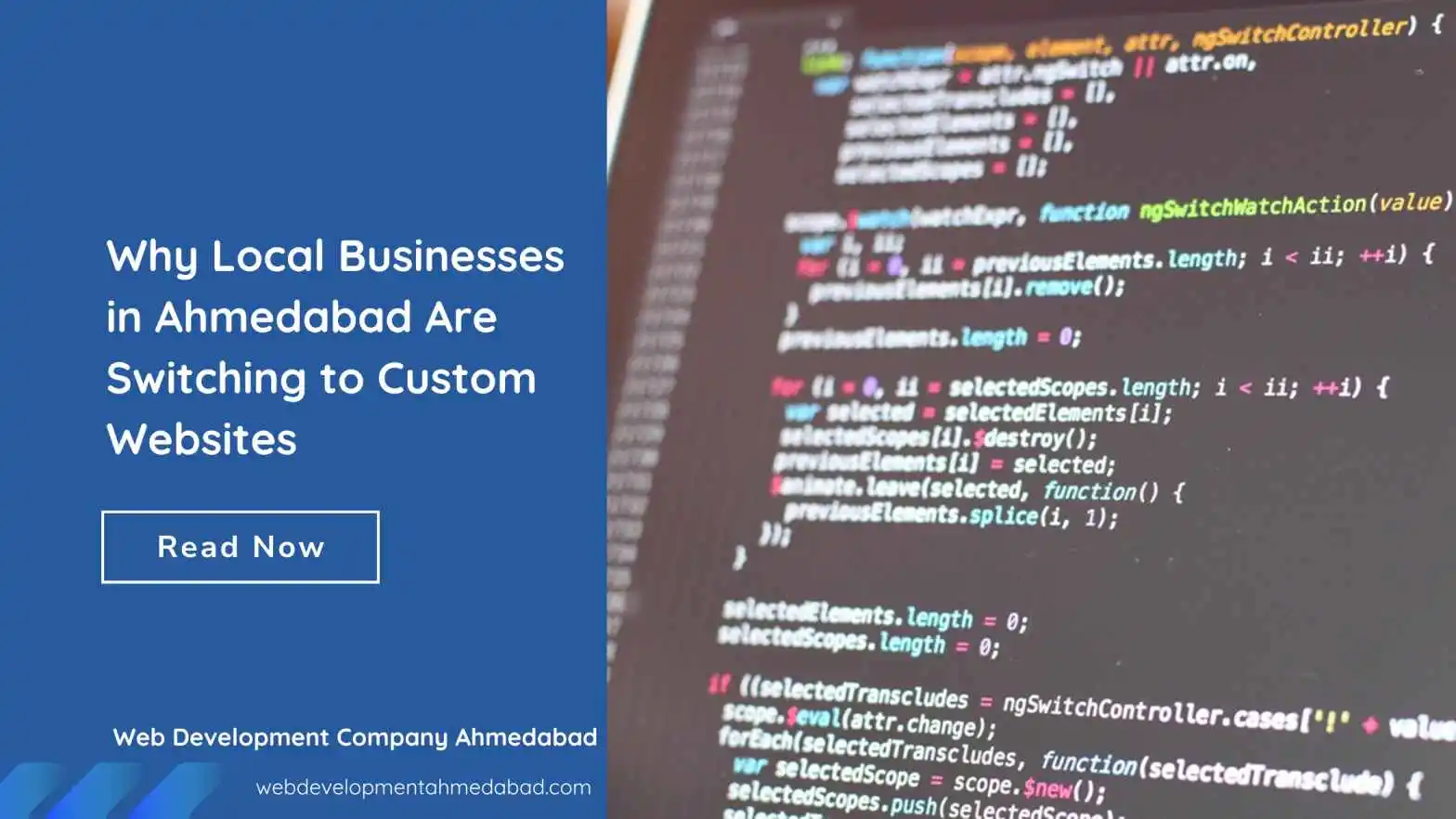 Why Local Businesses in Ahmedabad Are Switching to Custom Websites