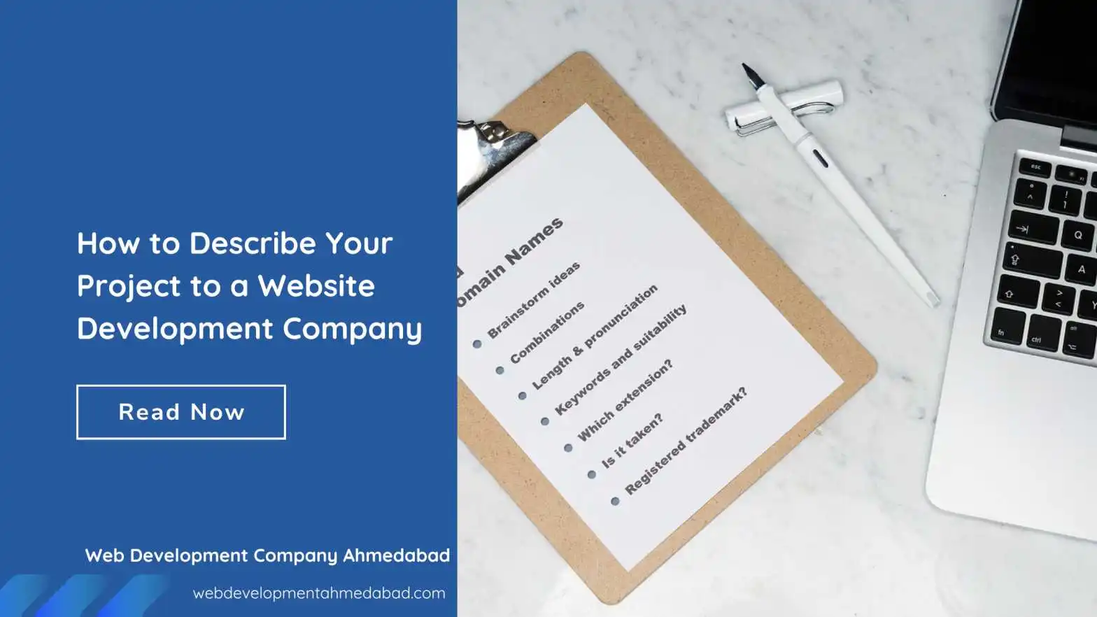 How to Describe Your Project to a Web Development Company in Ahmedabad