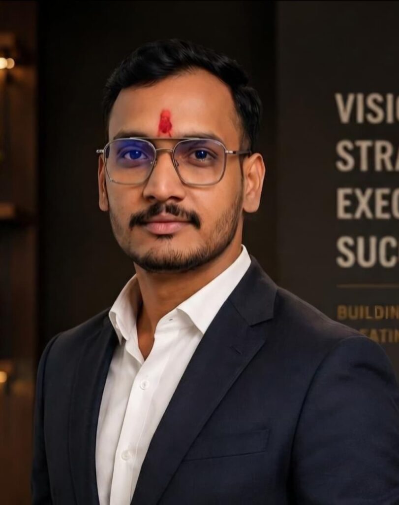 Professional portrait of Rajat R. Chaudhari, Founder and CEO of Web Development Company Ahmedabad
