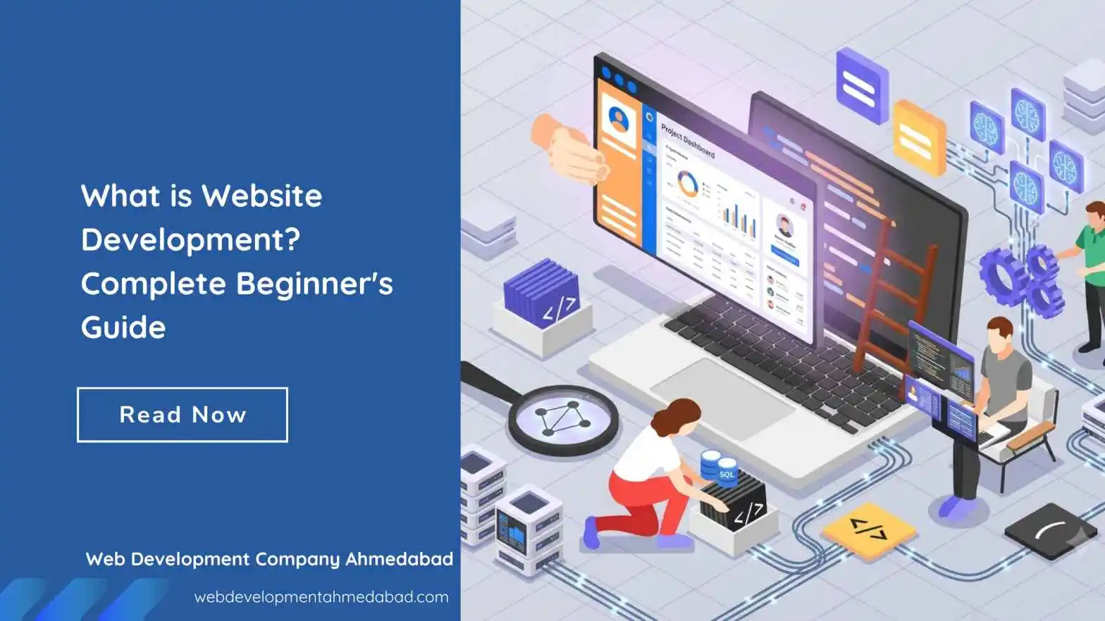 what is website development explained by Web Development Company Ahmedabad